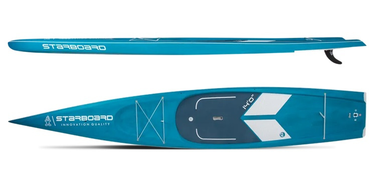 Starboard Sup 14 X 30 Water Line Carbon Top (utgående)