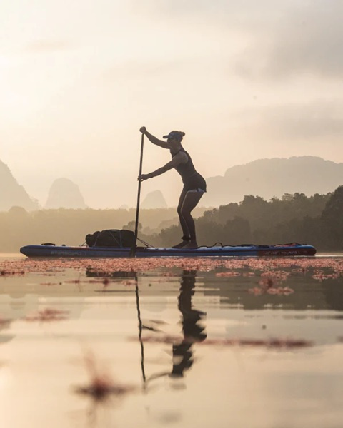 Starboard Touring Inflatable Delux Lite With Paddle