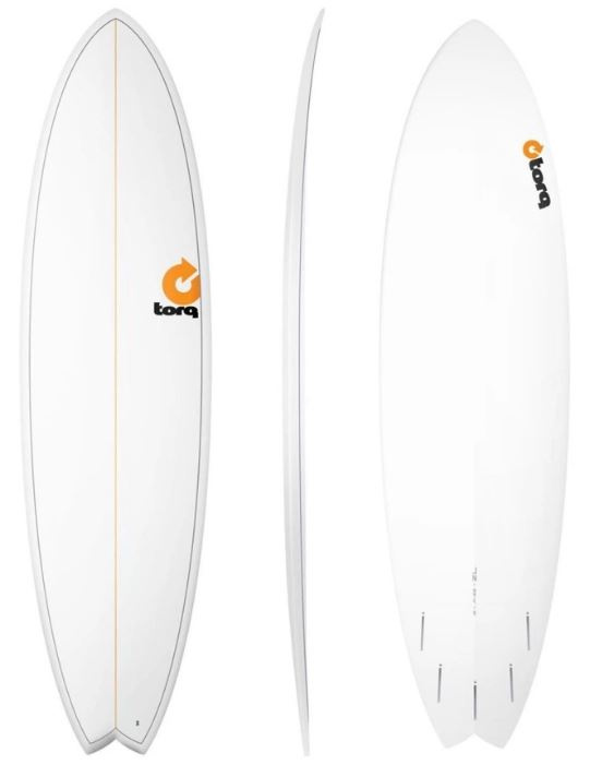 Surfbräda Torq Fish 7 2 Pinlines