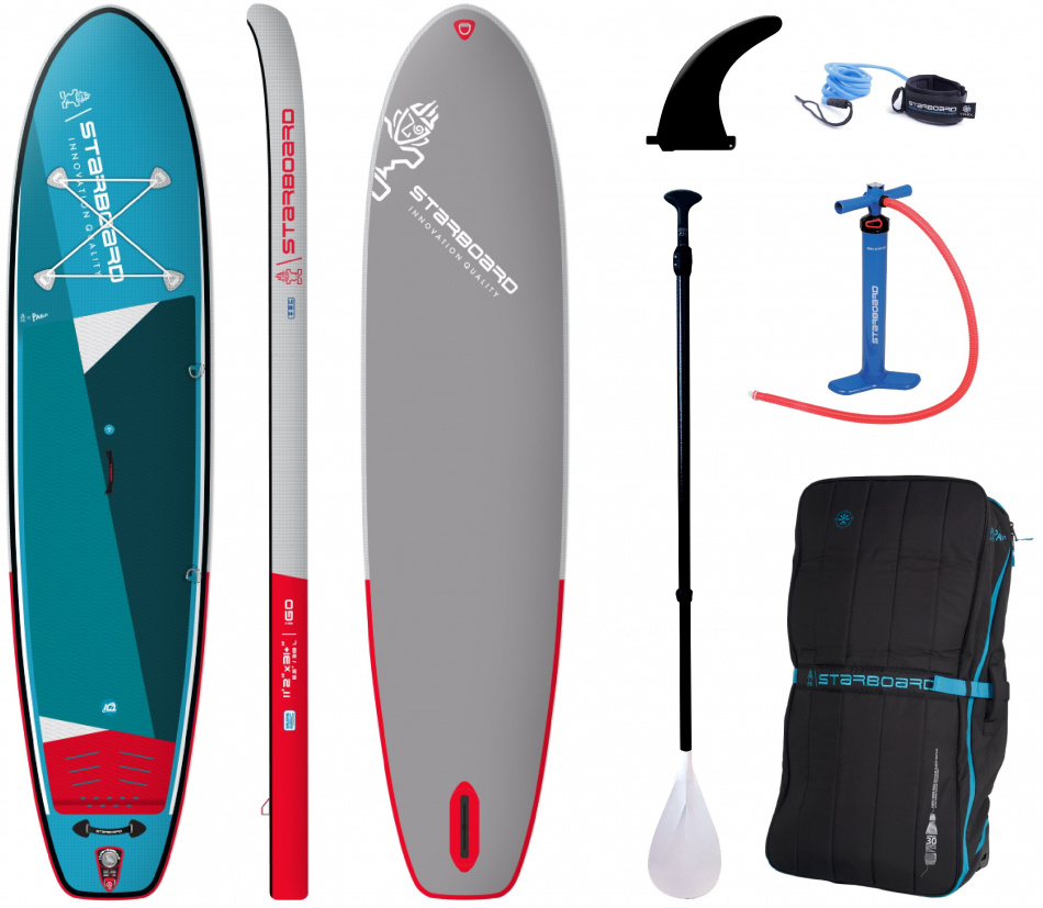 Starboard Sup 11 2 x 31+ iGO Zen SC med paddel (uppblåsbar)