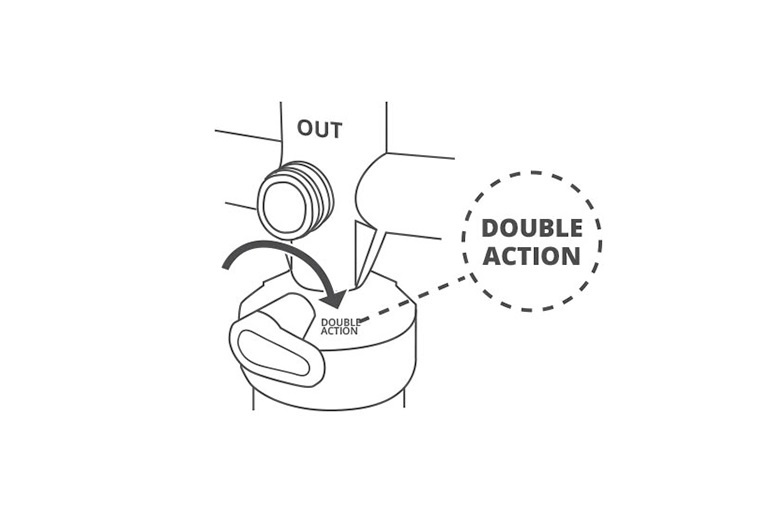 Starboard Tiki F Pump with 2 adaptors