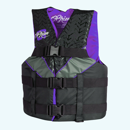 Obrien Womens 3B Adj Nylon Purple