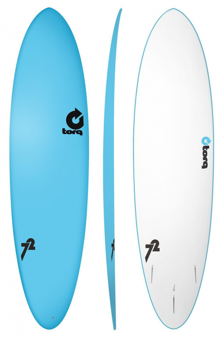 Surfboard TORQ Softboard 7.2 MOD Fun Blue B-grade