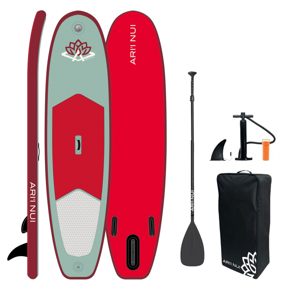 ARIINUI SUP inflatable 10.0 MAHANA complete set red