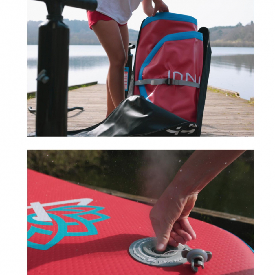 ARIINUI SUP inflatable 10.0 MAHANA complete set red