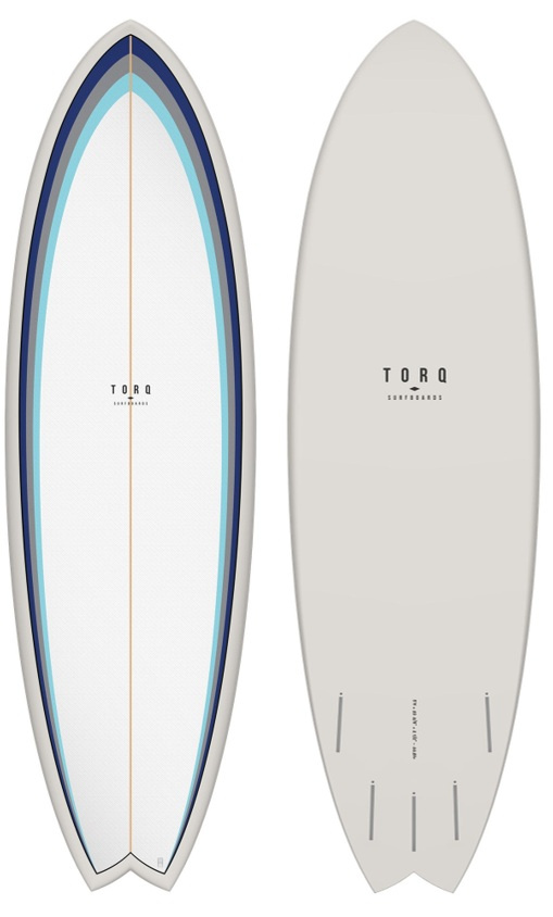 Surfboard TORQ TET 5.11 MOD Fish Classic
