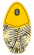 Skimboard SkimOne 39 99cm Palmaui Yellow Black