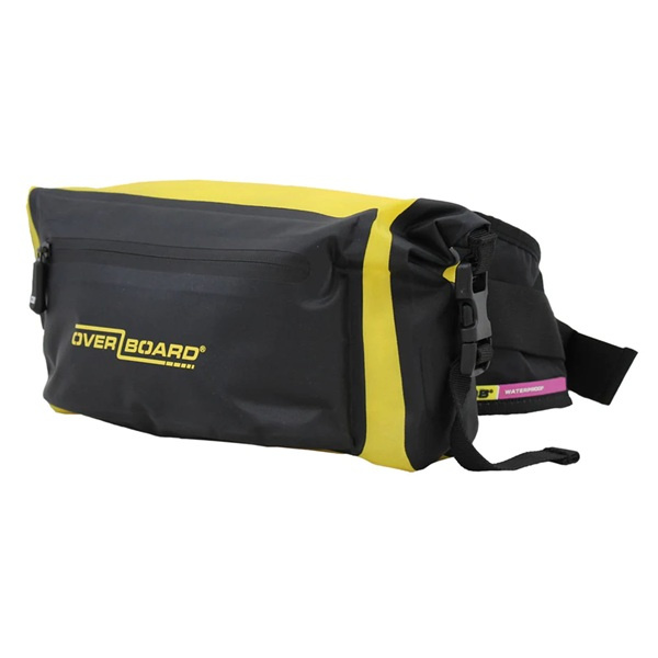 Overboard vattentät midjeväska light gul 4 liter