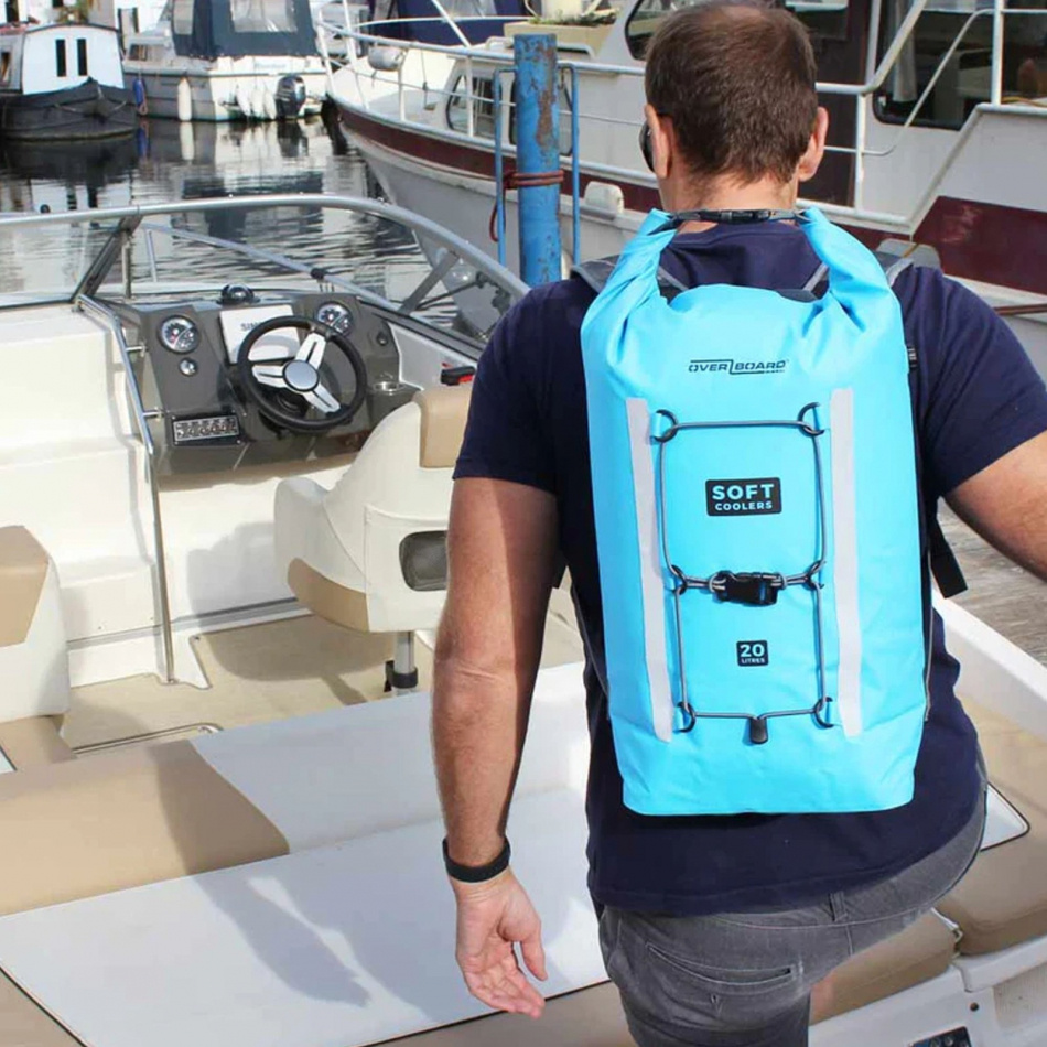 Overboard Soft Cooler Backpack 20 Litres