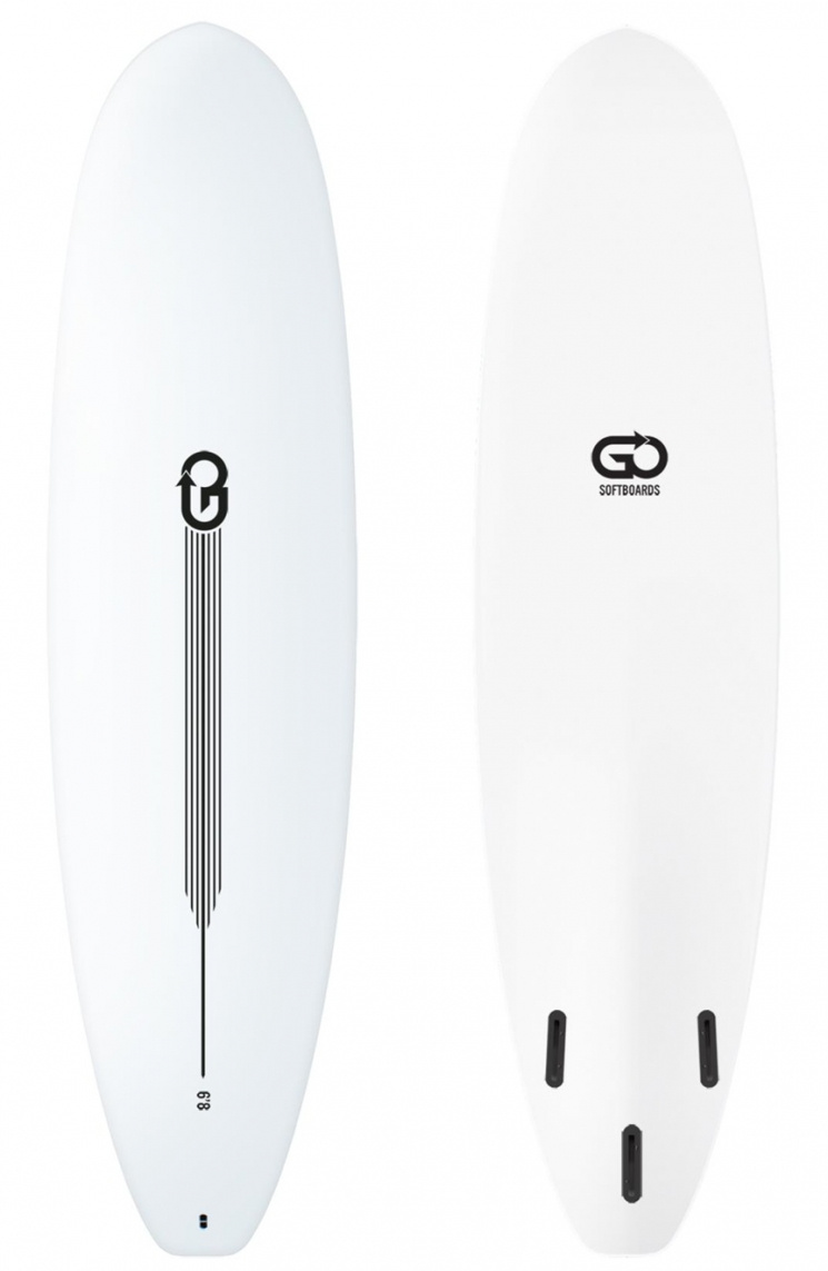 GO Softboard 6.8 Surf Range Soft Top Surfboard
