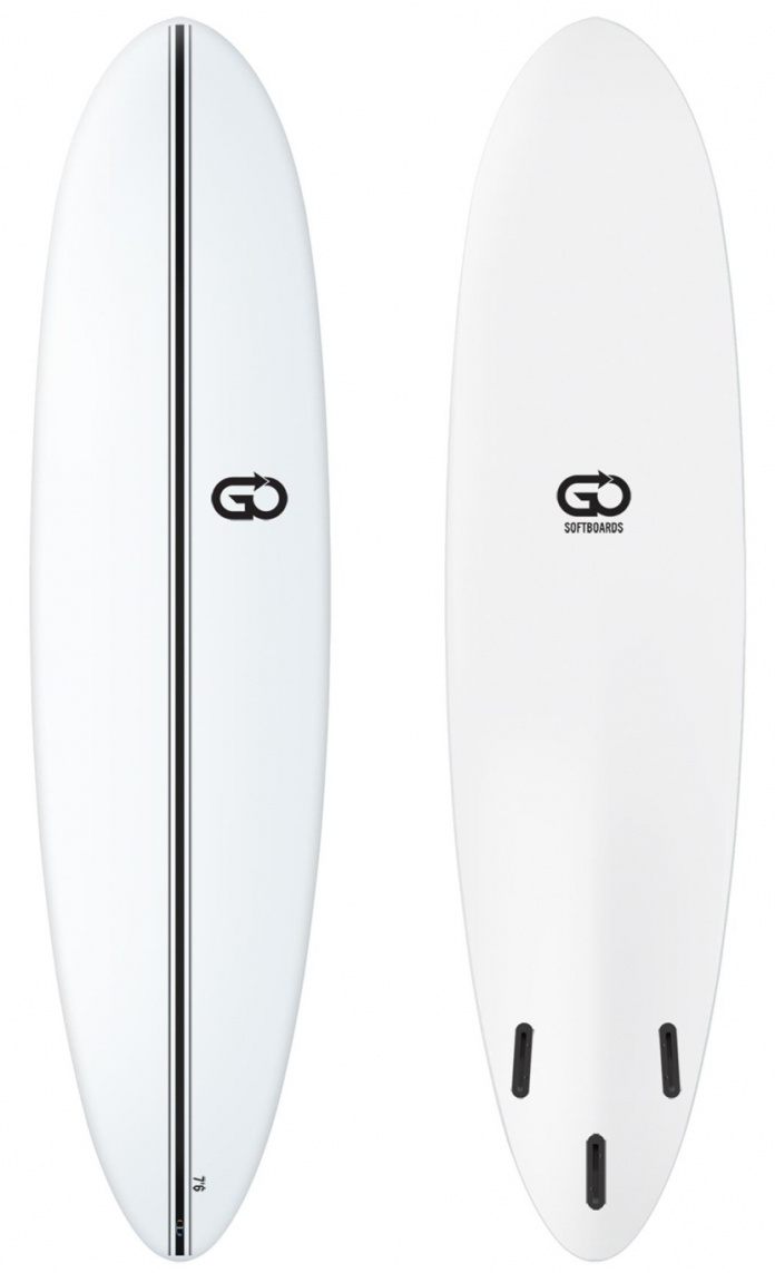 GO Softboard 7.2 Surf Range Soft Top Surfboard