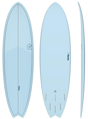 Surfboard TORQ TET 7.2 MOD Fish Arctic Blue