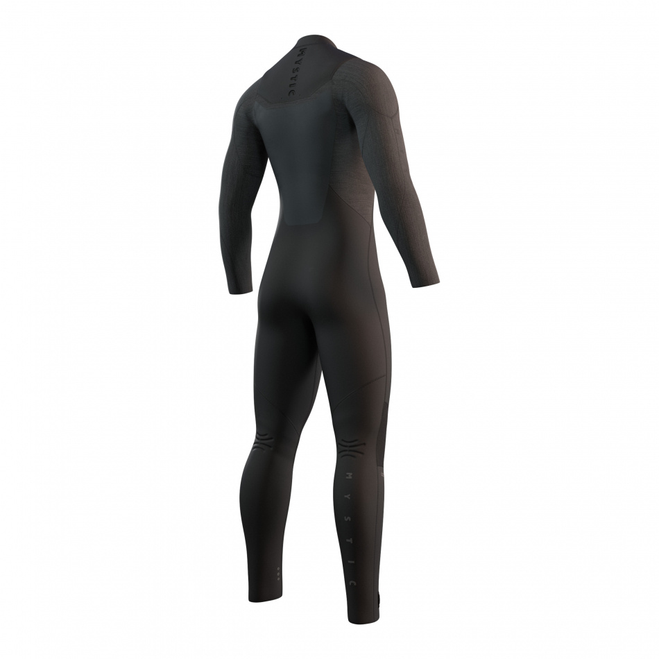 Mystic Majestic Fullsuit 3/2mm Fzip Black 2022