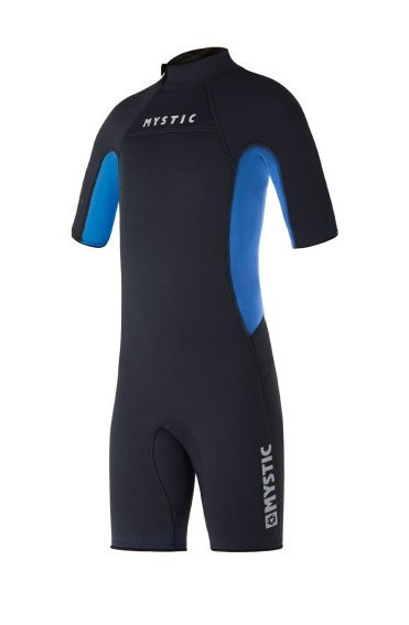 Mystic Star Shorty 3/2mm Bzip Flatlock Kids Black