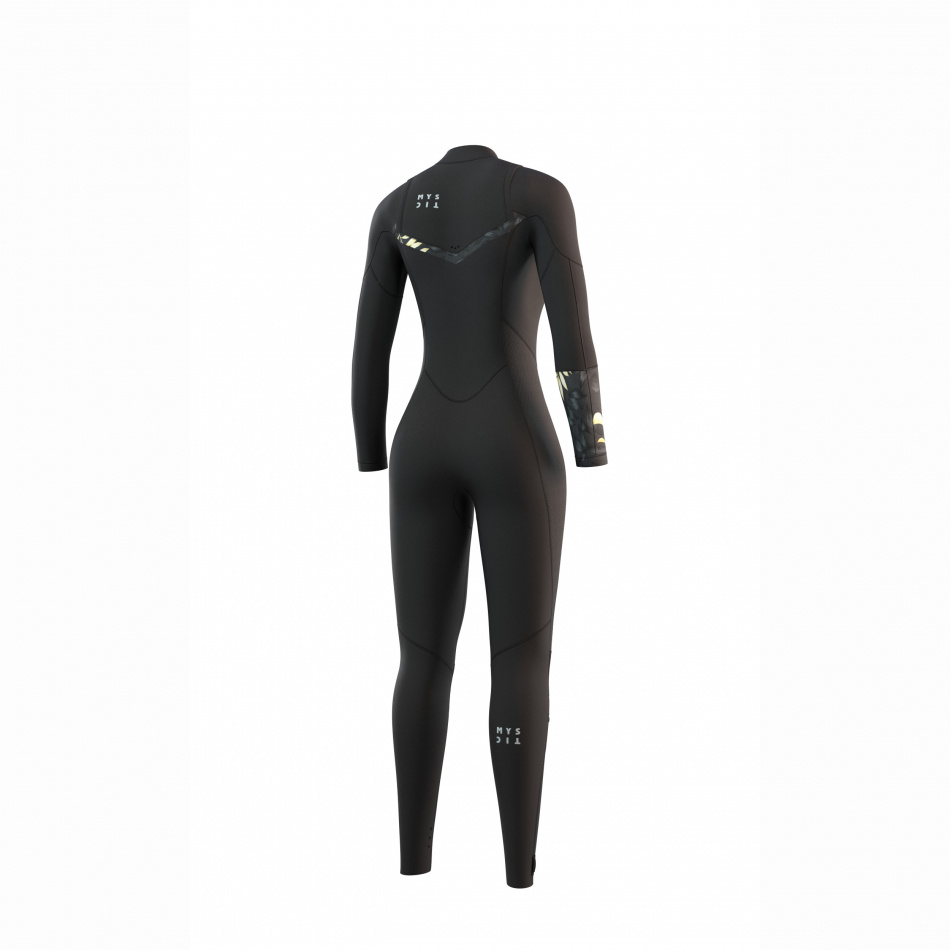 Mystic Dazzled Fullsuit 5/3mm Double Fzip Women Black 2022