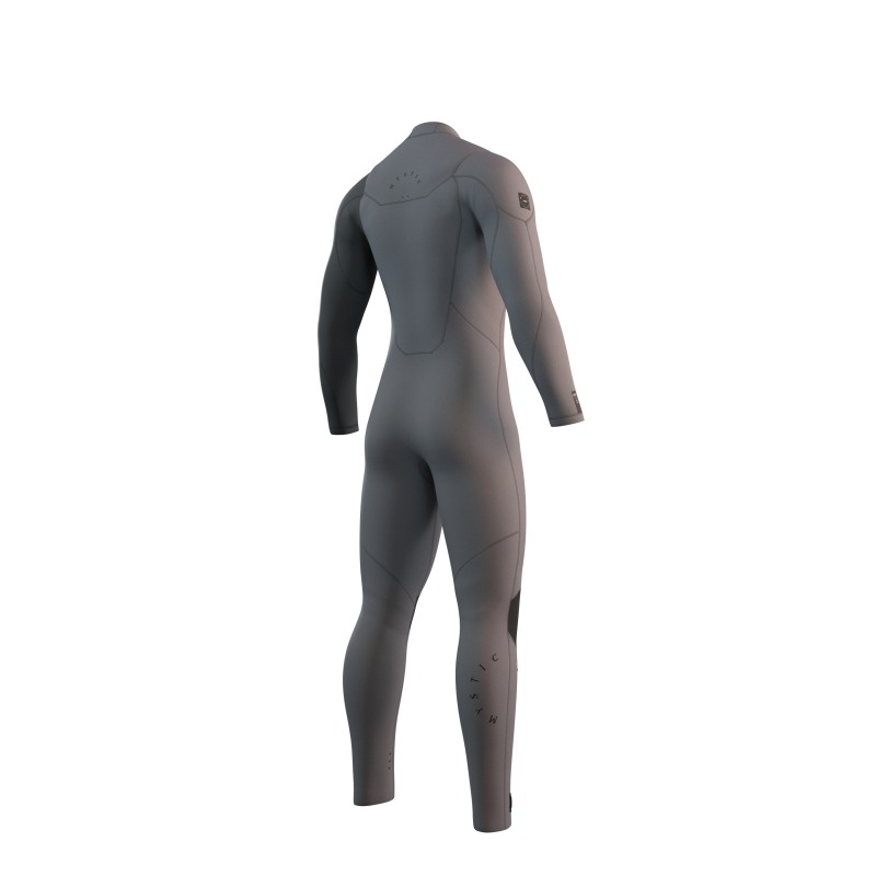 Våtdräkt Herr 3/2 Mystic Marshall Fzip Light Grey