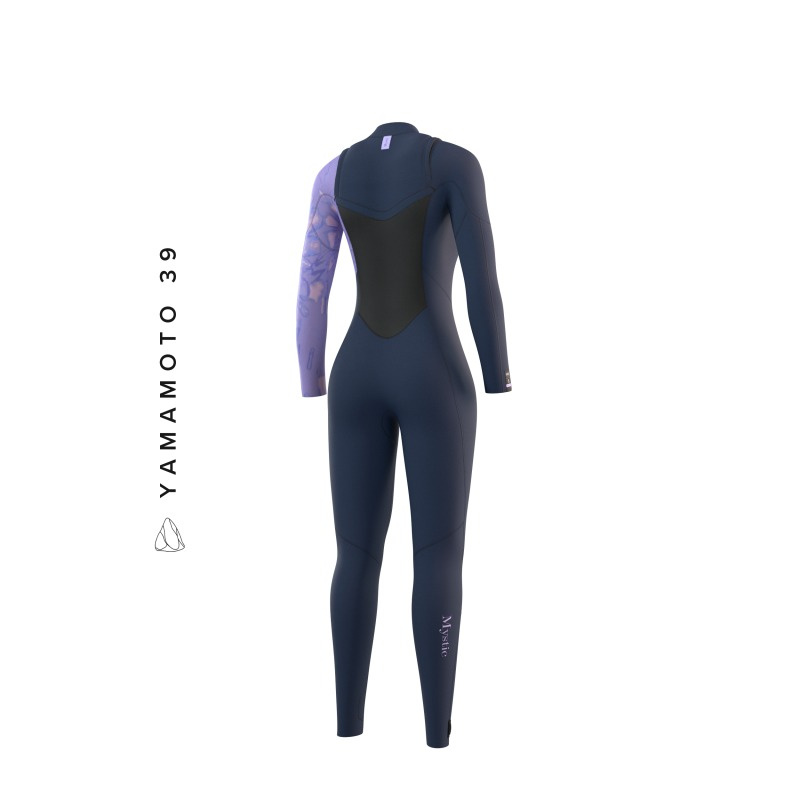 Mystic Jayde Fullsuit 3/2mm Double Fzip Women Navy