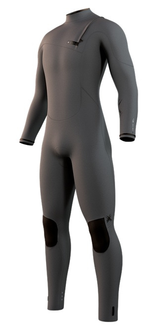 Mystic The One Fullsuit 3/2mm Zipfree Phantom Grey