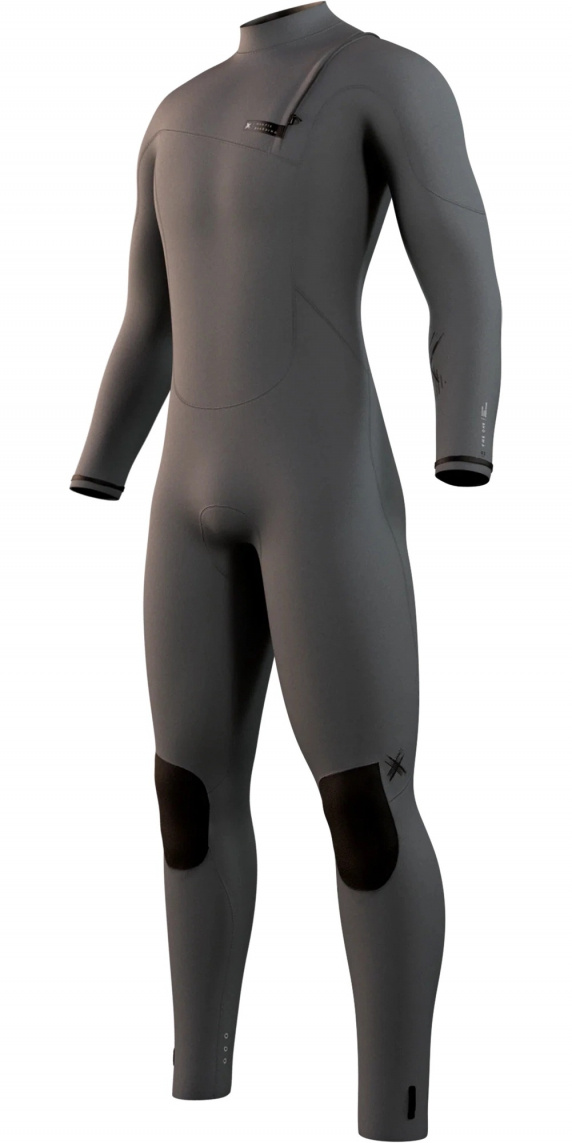 Våtdräkt Herr 4/3 Mystic The One Zipfree Grey stl MT