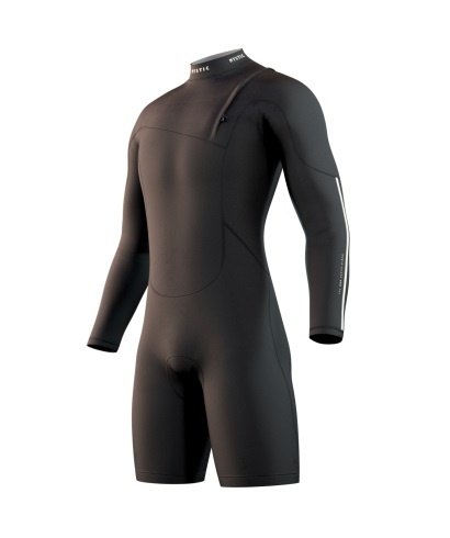 Våtdräkt Herr 3/2 Mystic The One Longarm Shorty Zipfree Black