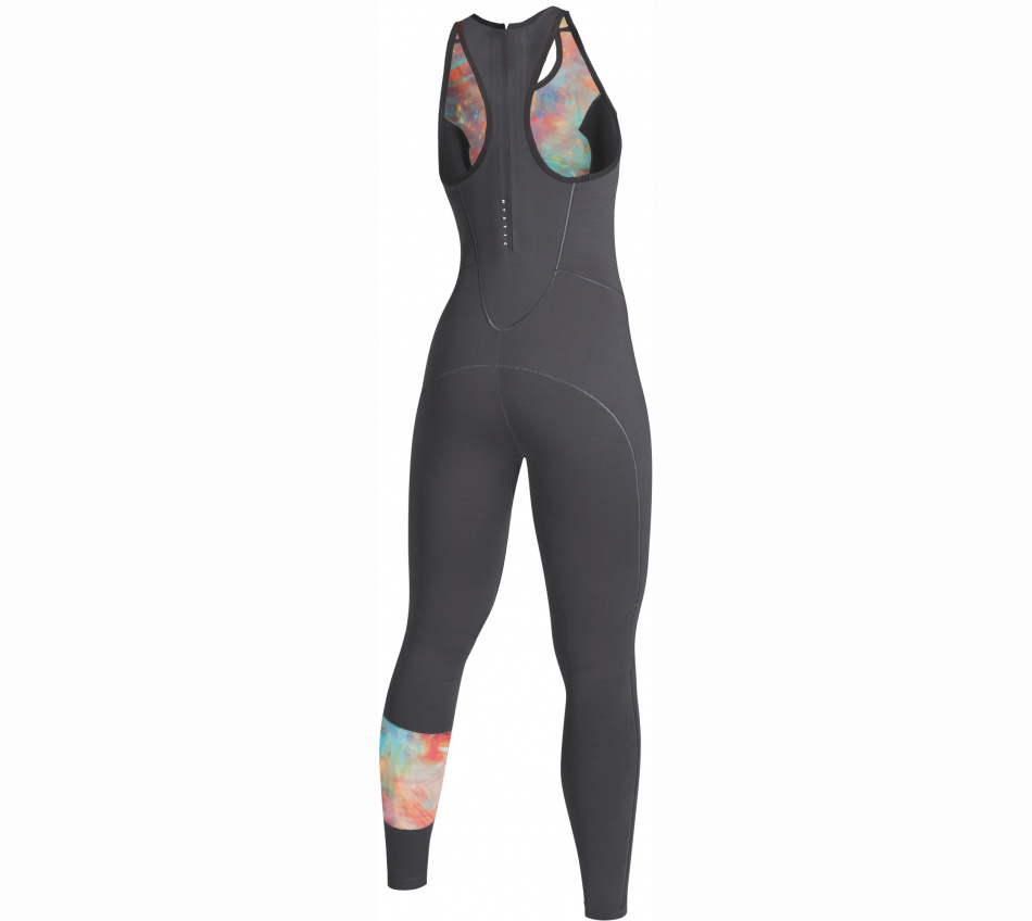  Mystic Lunar Long John 2/2mm Bzip Women Dark Grey 2022