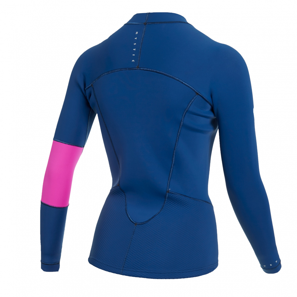 Mystic Lunar L/S Vest Neoprene 2mm Women Summer Blue