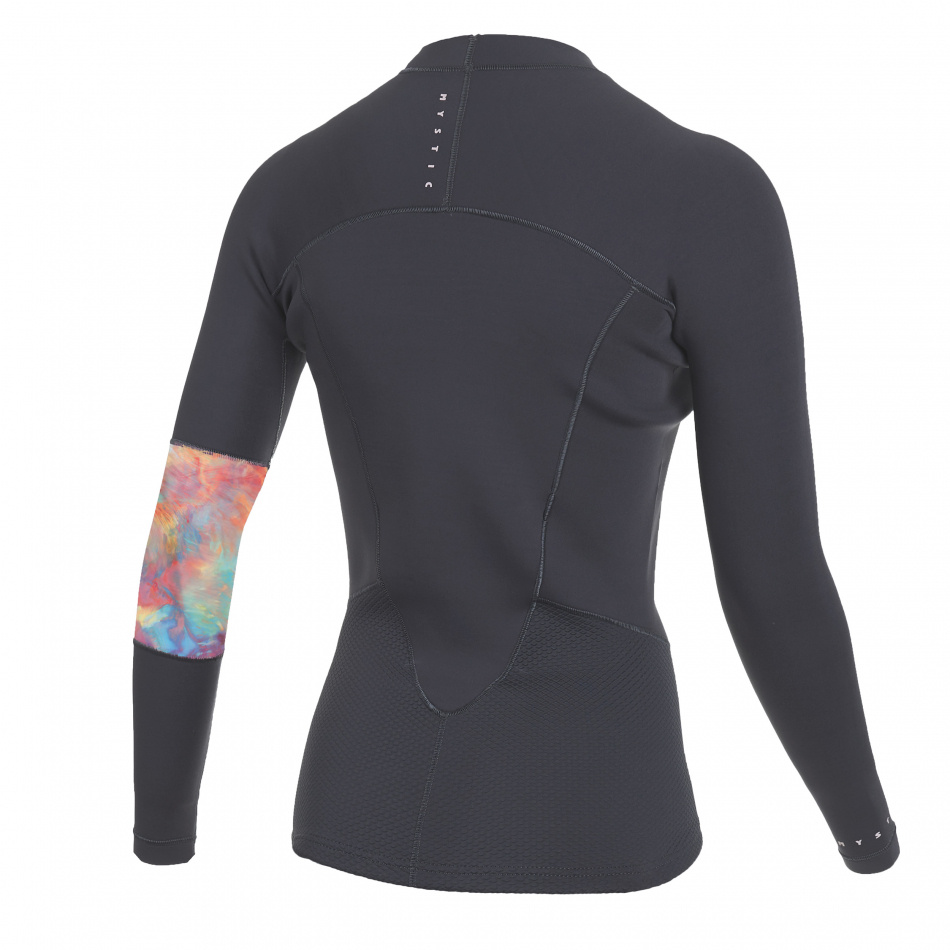 Mystic Lunar L/S Vest Neoprene 2mm Women Dark Grey