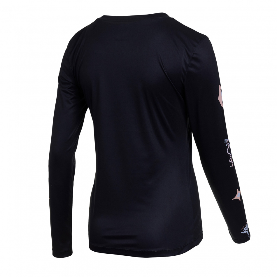 Mystic Paradise Rash Vest Women Black