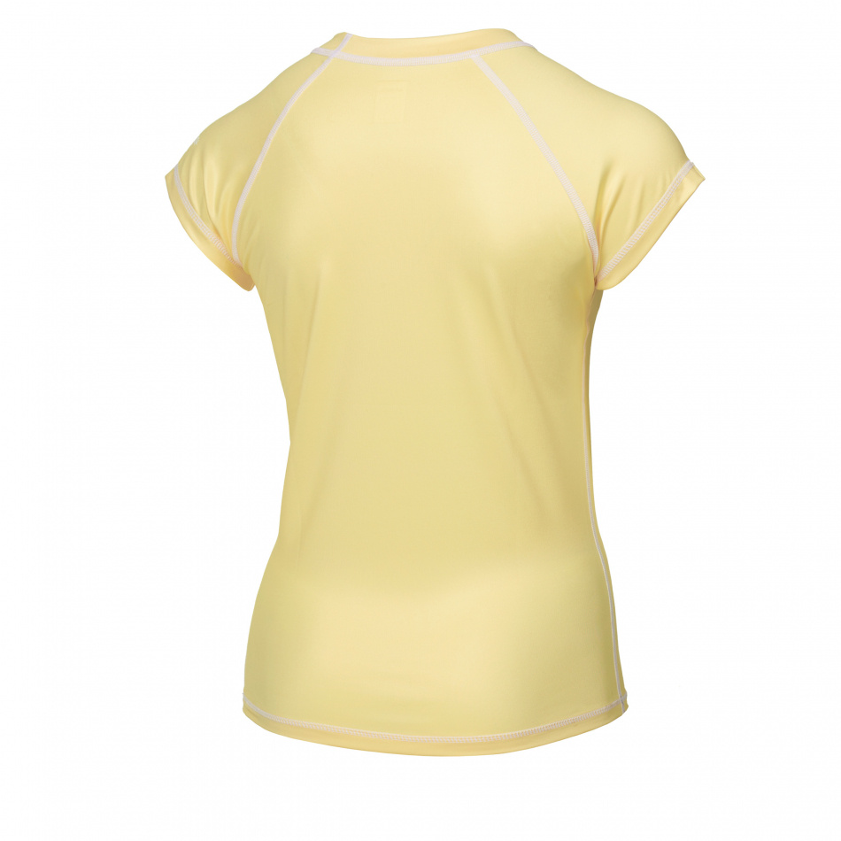 Mystic Star SS Rashvest Women Pastel Yellow