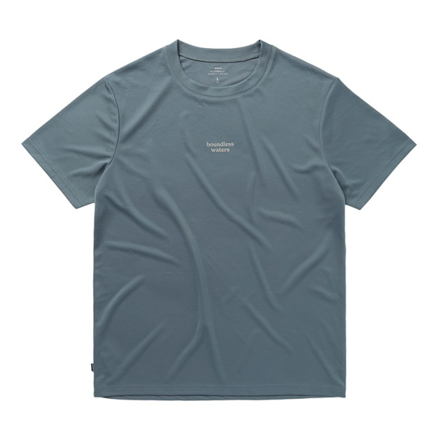Mystic Tactic S/S Loosefit Quickdry Tidal Blue