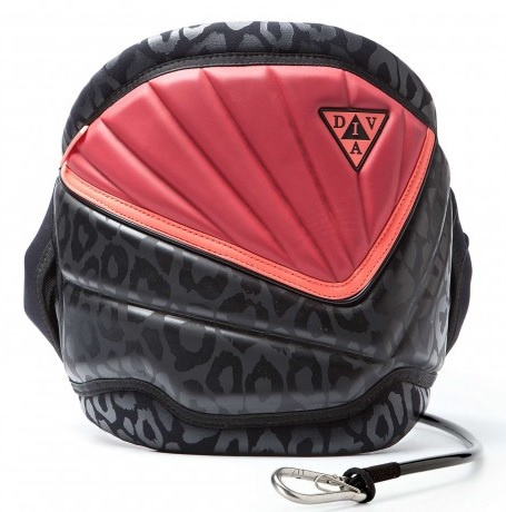 Mystic Diva Waist Harness Women Black/Red Storlek Large