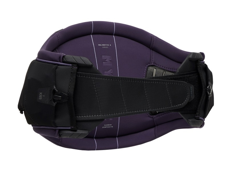 Mystic Majestic X Waist Harness Deep Purple