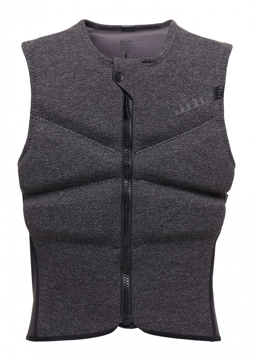 Mystic Block Impact Vest Fzip Kite Grå