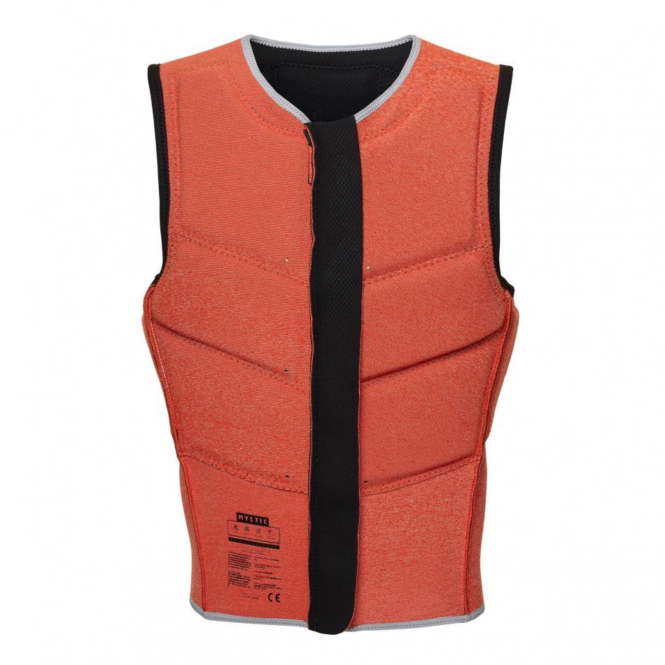 Mystic Foil Impact Vest Fzip Kite Black