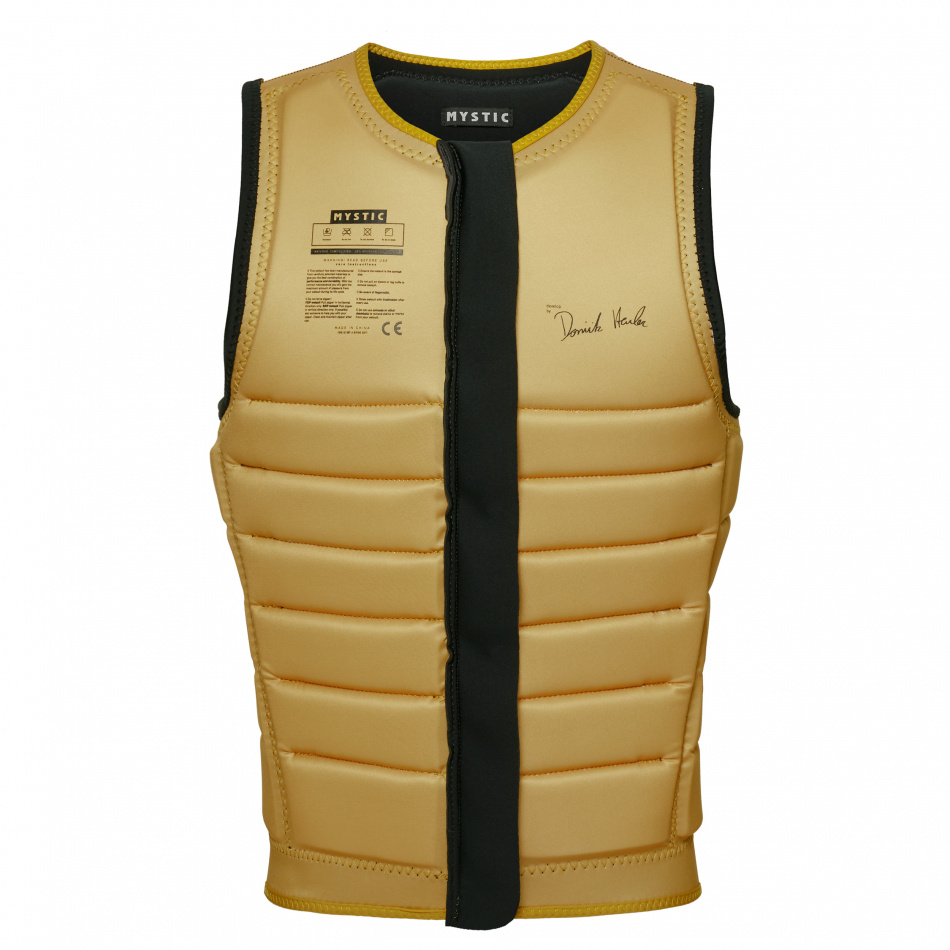 Mystic The Dom Impact Vest Fzip Wake Black/Yellow