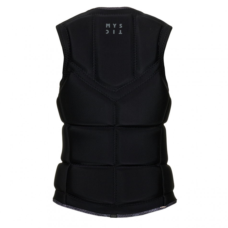 Mystic Dazzled Impact Vest Fzip Wake Women Black