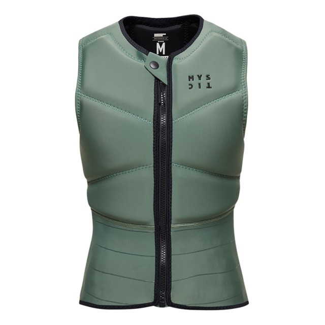 Mystic Star Impact Vest Fzip Women Dark Olive