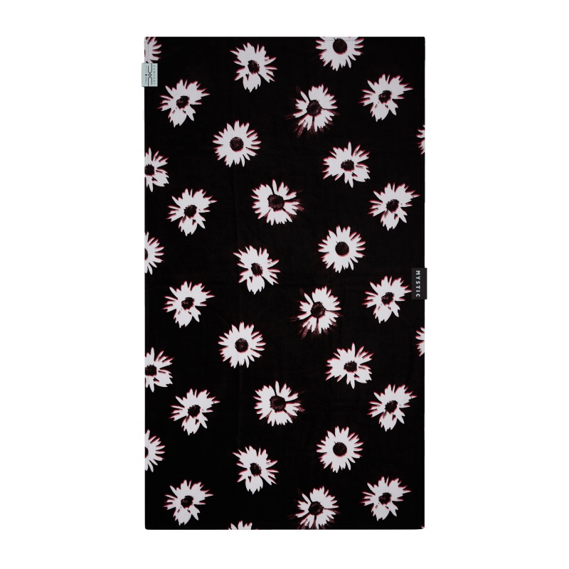 Mystic Towel Quickdry Black/White