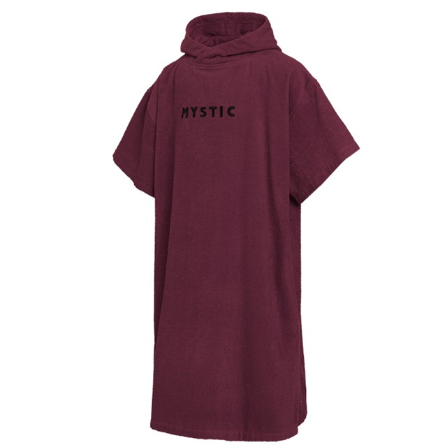 Mystic Poncho Brand Oxblood Red