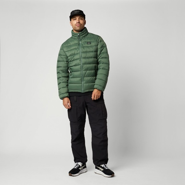 Mystic Quilted Midlayer Jacket Brave Green