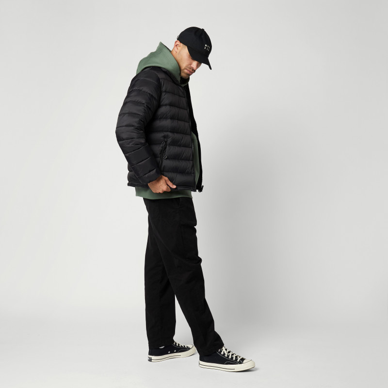 Mystic Quilted Midlayer Jacket Black