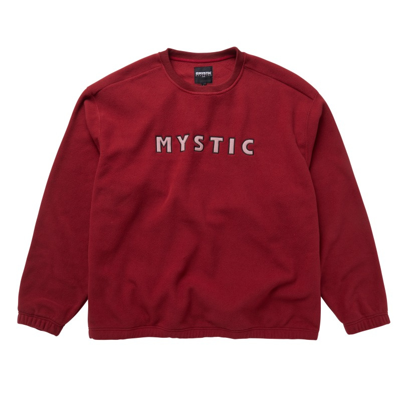 Mystic The Heat Box Crew Sweat Merlot