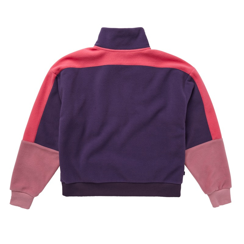 Mystic The Heat Zip Up Sweat Deep Purple