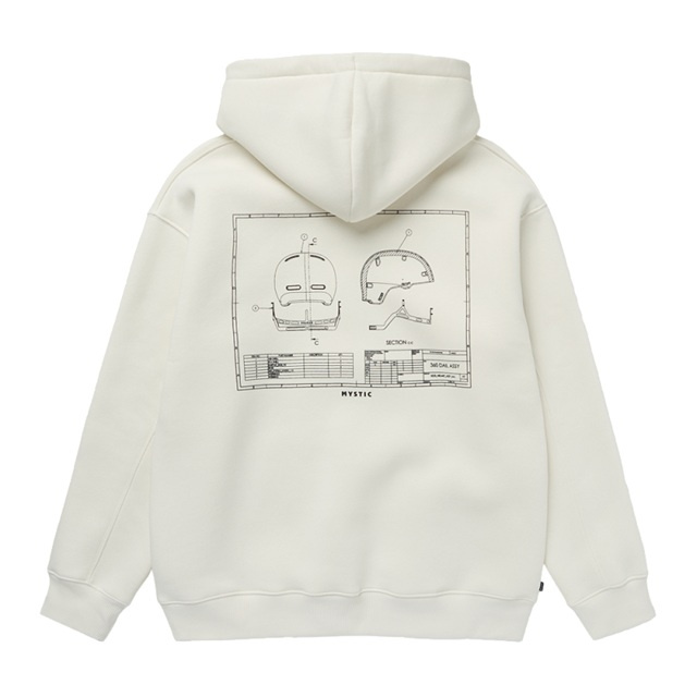 Mystic Concept H1 Hood Sweat Off White