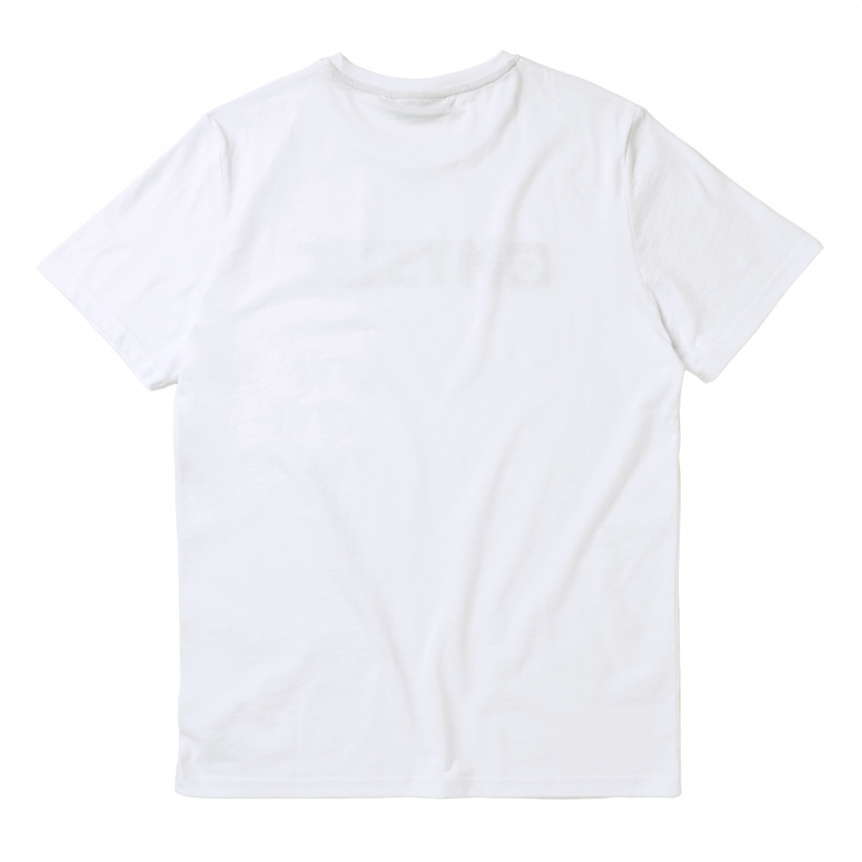 Mystic Brand Tee Off White (Utgående)