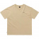 Mystic Profile Tee Pale Khaki Mystic Profile Tee Pale Khaki