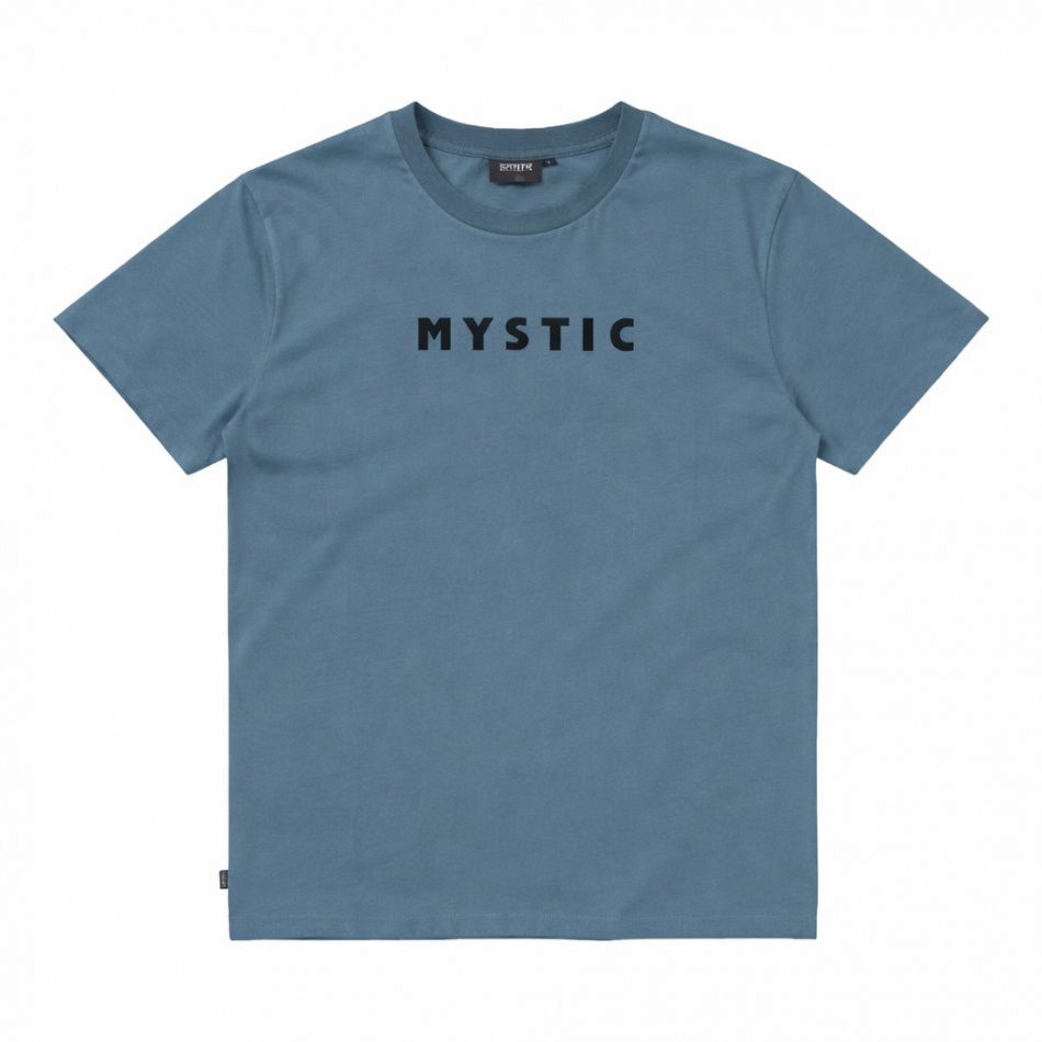 Mystic Brand Tee Tidal Blue