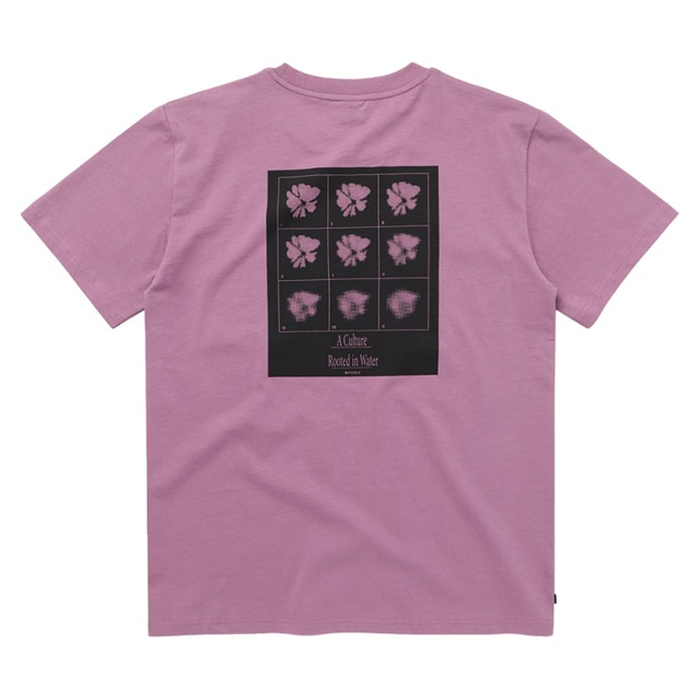 Mystic Pansy Tee Rosewood