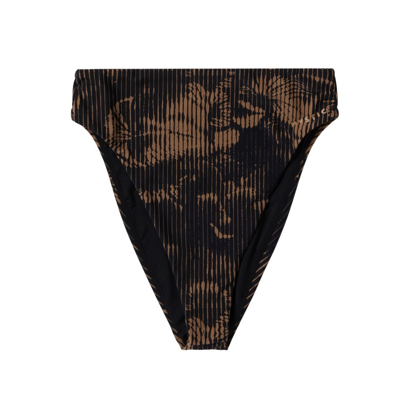 Mystic Flashback Athletic Bikini Bottom Slate Brown