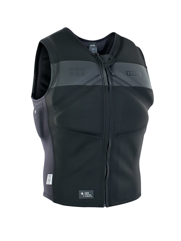 Ion Vector Vest Amp Front Zip Svart, endast small kvar